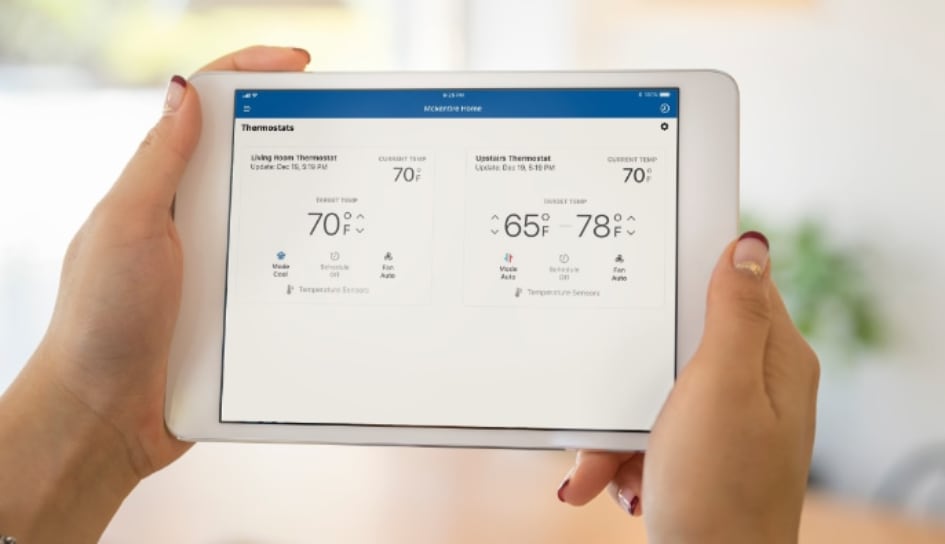 Thermostat control in Alpharetta